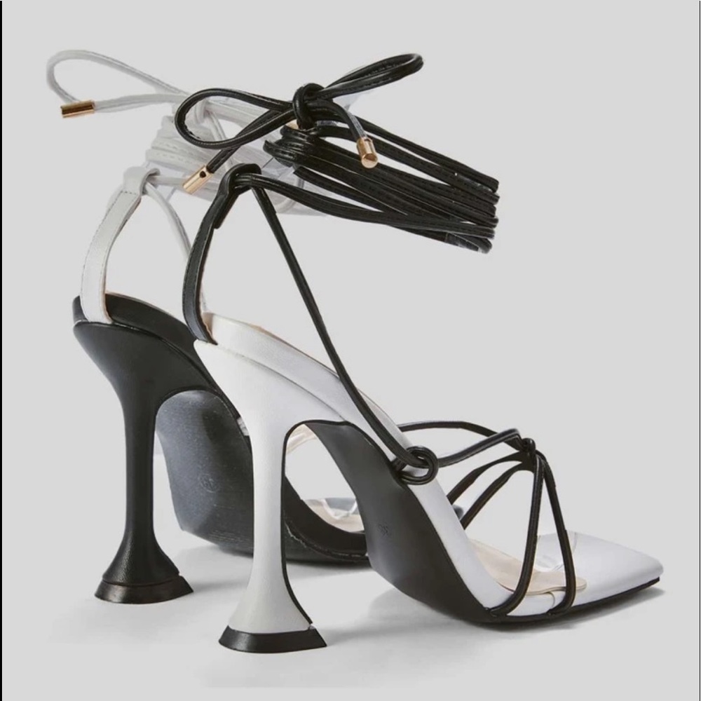 MISMATCHED TIE HEELS